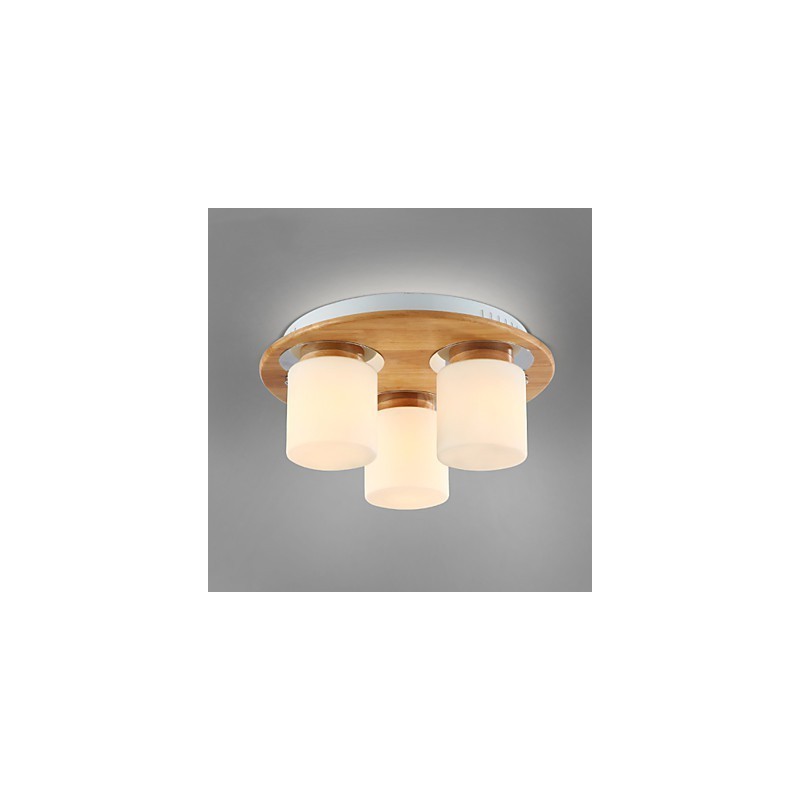 Plafonniers modernes en bois originaux à haute luminosité de style campagnard
