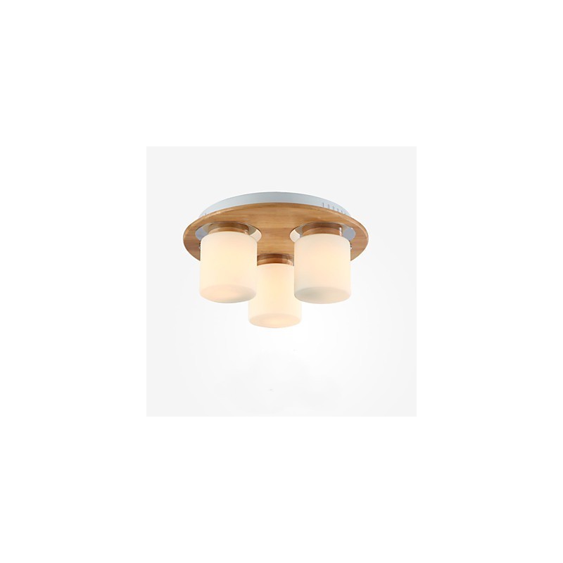 Plafonniers modernes en bois originaux à haute luminosité de style campagnard