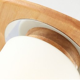 Plafonniers modernes en bois originaux à haute luminosité de style campagnard