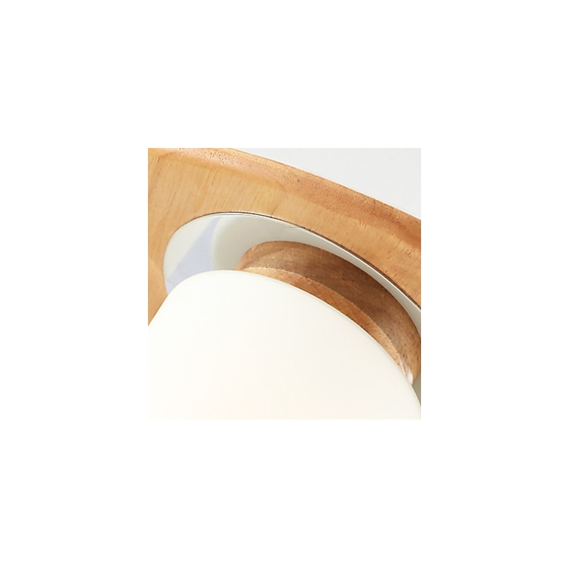 Plafonniers modernes en bois originaux à haute luminosité de style campagnard