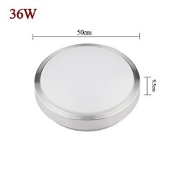 Plafonnier rond simple et moderne, diamètre 50 cm