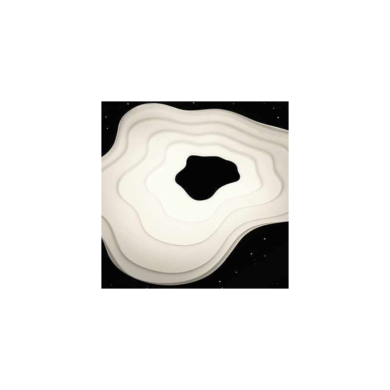 Lampe de plafond créative, mode, art, confortable, simple et irrégulière