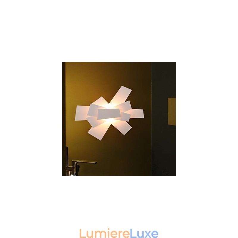 Plafonnier blanc chaud, lumière tendance, simple et créative, hélice