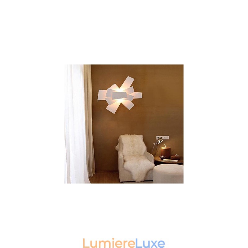 Plafonnier blanc chaud, lumière tendance, simple et créative, hélice
