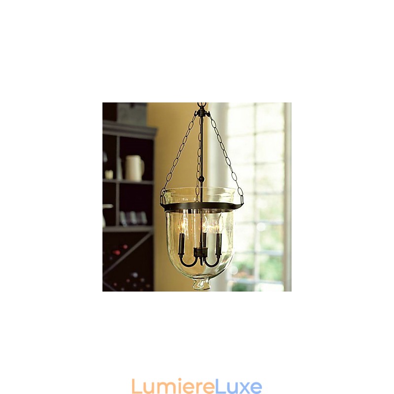 Lustre électrolytique de style mini vintage classique traditionnel
