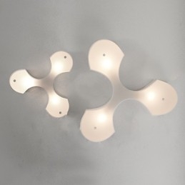 Plafonniers modernes de style européen simple Bidesen, grands plafonniers en forme de trèfle