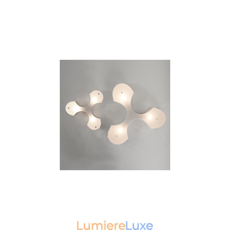 Plafonniers modernes de style européen simple Bidesen, grands plafonniers en forme de trèfle