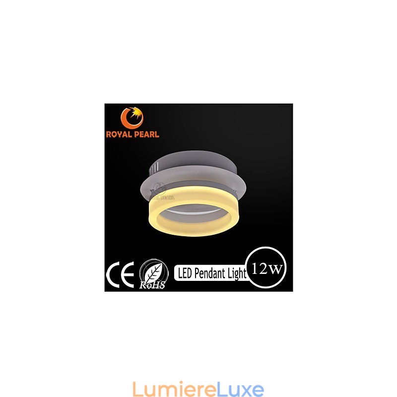 Lampe suspendue 12 W, blanc chaud, 90 lm