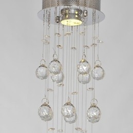 Lampe en cristal de luxe