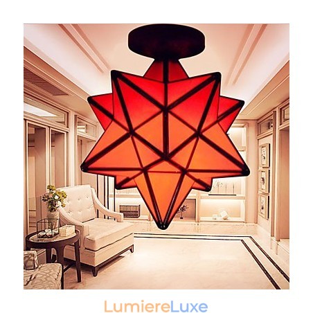 Lampe de porche créative et artistique, design moderne avec étoiles absorbantes Lampe de porche créative et artistique, design moderne avec étoiles absorbantes