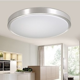 Plafonnier rond simple et moderne, diamètre 35 cm