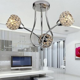 Suspension en métal galvanisé moderne, contemporaine, traditionnelle et classique, montage encastré