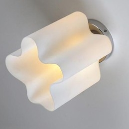 Lampes frontales et lanternes en verre avec suspension en forme de dôme absorbant les nuages