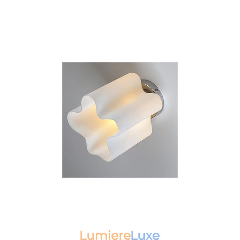 Lampes frontales et lanternes en verre avec suspension en forme de dôme absorbant les nuages