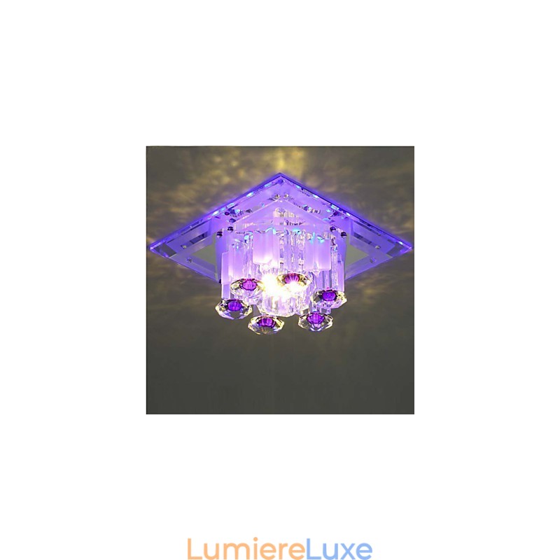 Lampe en cristal SMD CreativeTube, spot absorbant la lumière du dôme
