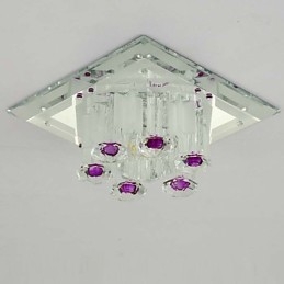 Lampe en cristal SMD CreativeTube, spot absorbant la lumière du dôme