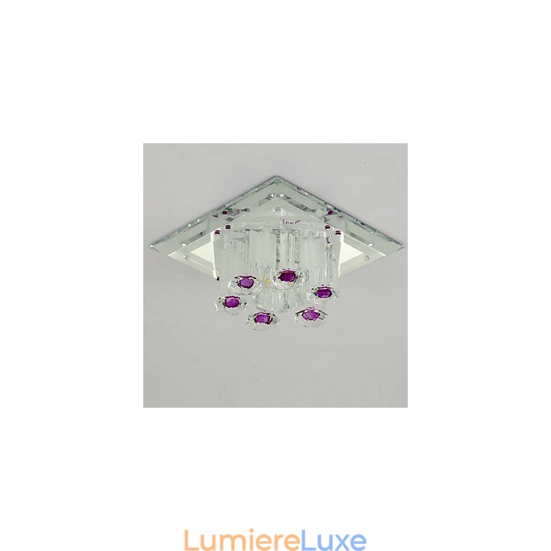 Lampe en cristal SMD CreativeTube, spot absorbant la lumière du dôme