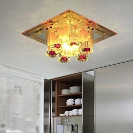 Lampe en cristal SMD CreativeTube, spot absorbant la lumière du dôme