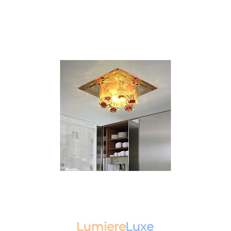 Lampe en cristal SMD CreativeTube, spot absorbant la lumière du dôme