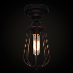 Plafonnier 1 lumière rétro élégant artistique MS 86263