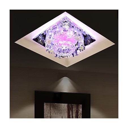 Lampe carrée anti-variole en cristal, lampe créative en forme de dôme Lampe carrée anti-variole en cristal, lampe créative en forme de dôme