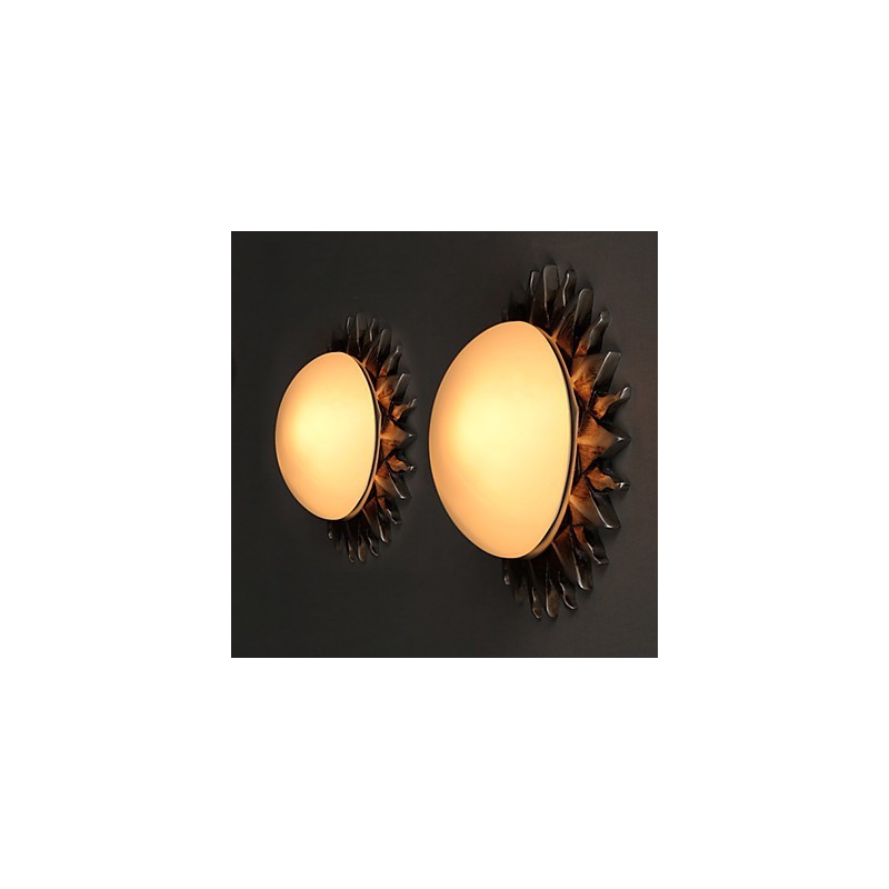 26*8CM Art de bande dessinée contemporaine et contractée Tournesols Absorber la lumière du dôme