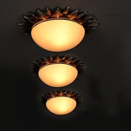 26*8CM Art de bande dessinée contemporaine et contractée Tournesols Absorber la lumière du dôme