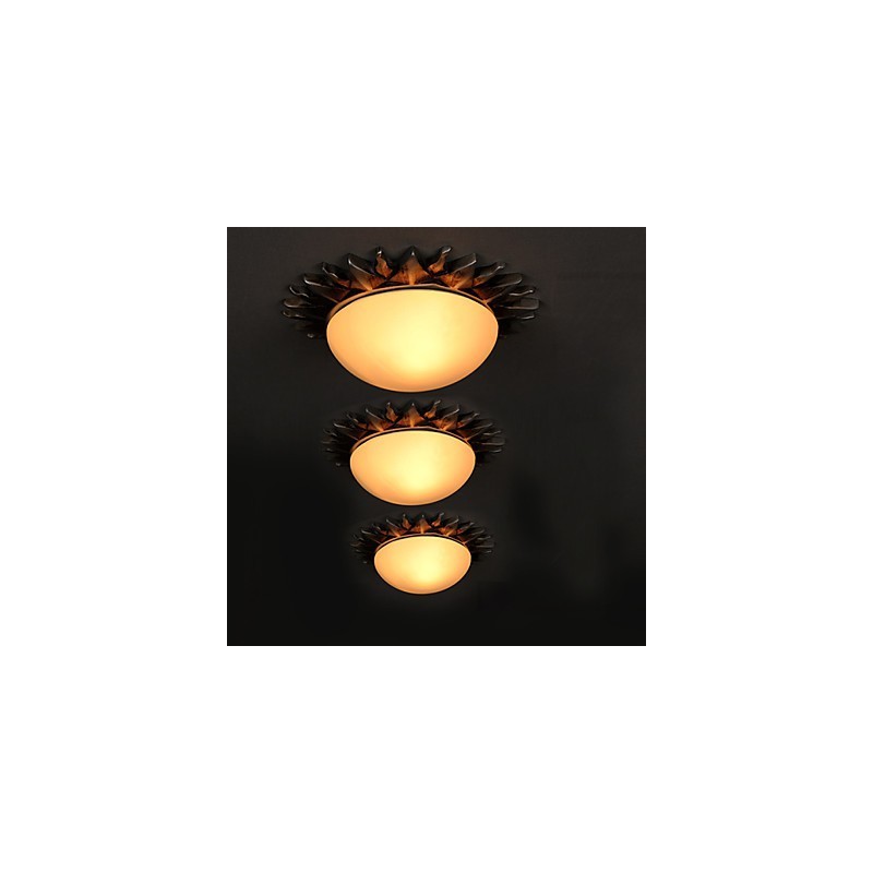 26*8CM Art de bande dessinée contemporaine et contractée Tournesols Absorber la lumière du dôme