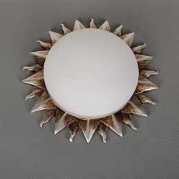 26*8CM Art de bande dessinée contemporaine et contractée Tournesols Absorber la lumière du dôme