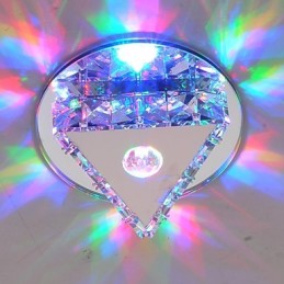 Plafonnier en verre style mini cristal pour enfants