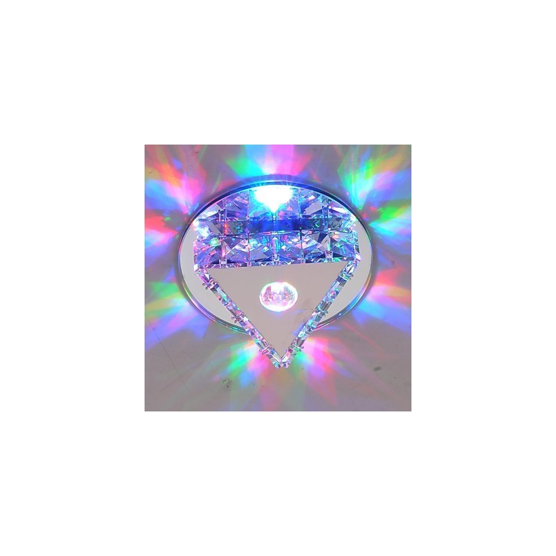 Plafonnier en verre style mini cristal pour enfants