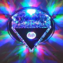 Plafonnier en verre style mini cristal pour enfants