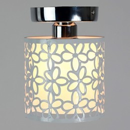 Plafonnier en métal de style mini contemporain moderne