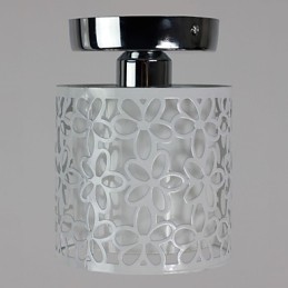 Plafonnier en métal de style mini contemporain moderne