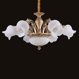 Lustre en métal moderne et contemporain