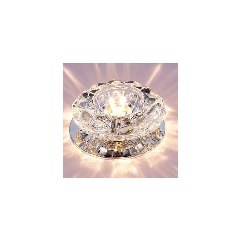 Plafonnier en cristal, spot SMD 3 W, lampe créative, absorbe la lumière du dôme