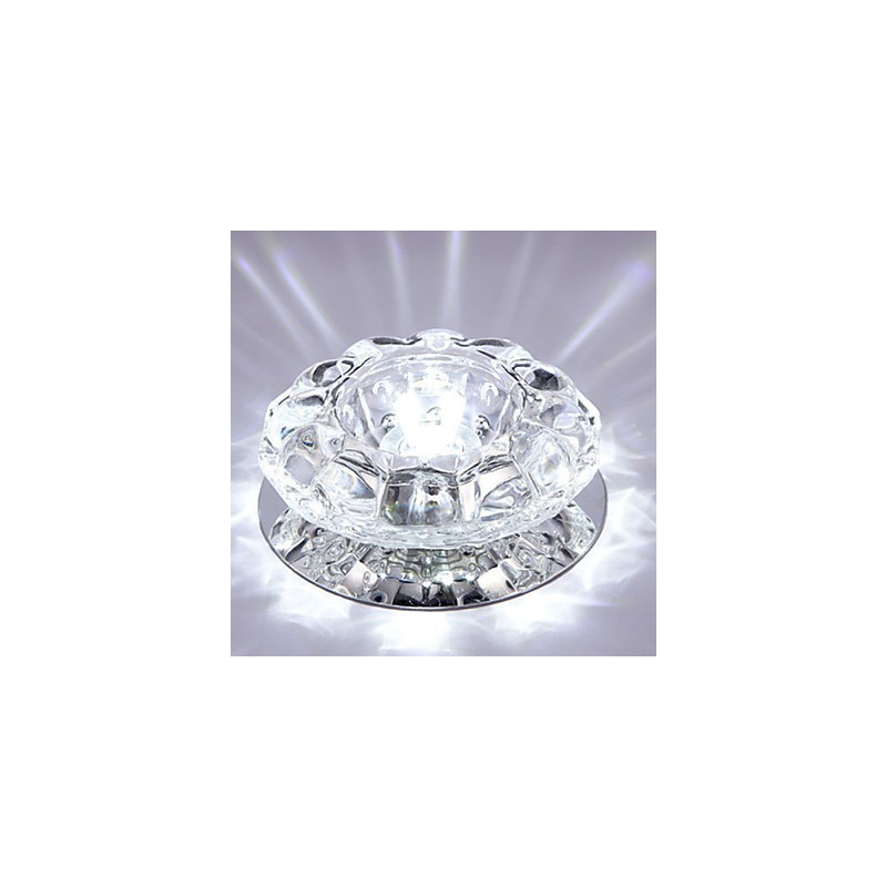 Plafonnier en cristal, spot SMD 3 W, lampe créative, absorbe la lumière du dôme