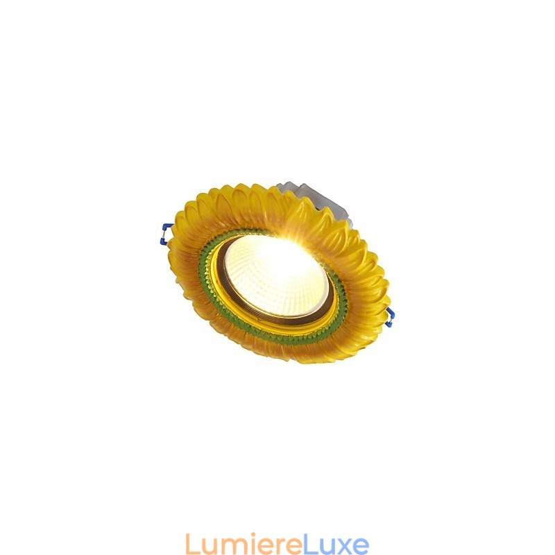 Plafonnier européen 1 Watt, diamètre du trou de lampe 6 7 cm, style rétro méditerranéen