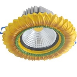 Plafonnier européen 1 Watt, diamètre du trou de lampe 6 7 cm, style rétro méditerranéen