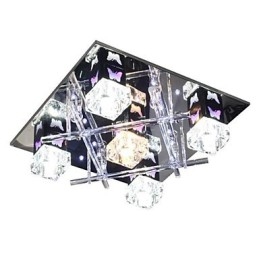 Plafonnier en cristal contemporain moderne