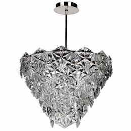 Lustre en cristal contemporain moderne, autres lustres en cristal, luminaires suspendus, montage encastré