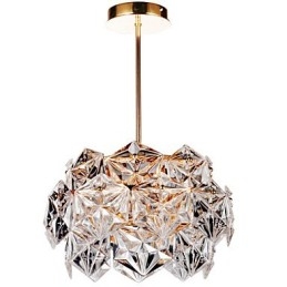 Lustre en cristal contemporain moderne, autres lustres en cristal, luminaires suspendus, montage encastré