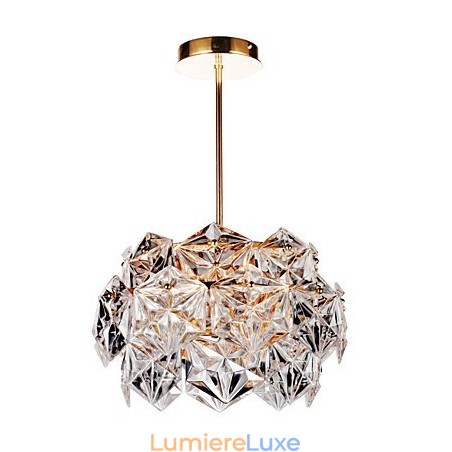 Lustre en cristal contemporain moderne, autres lustres en cristal, luminaires suspendus, montage encastré Lustre en cristal contemporain moderne, autres lustres en cristal, luminaires suspendus, montage encastré