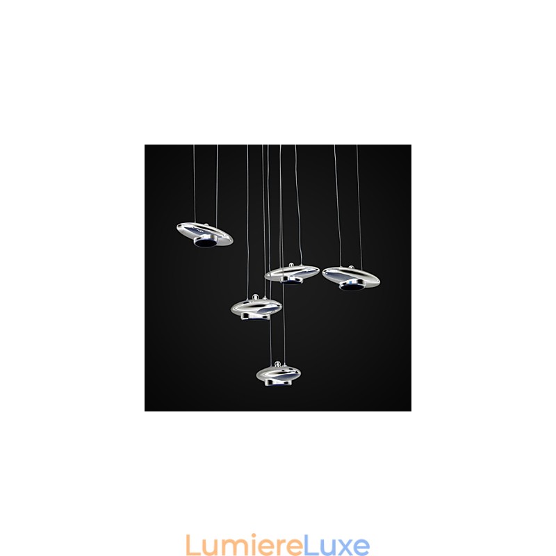 Plafonnier en métal moderne, contemporain, traditionnel et classique, 4 W