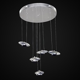 Plafonnier en métal moderne, contemporain, traditionnel et classique, 4 W