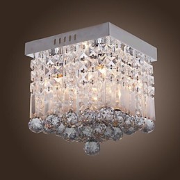 Plafonnier moderne et contemporain de style mini cristal