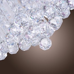 Plafonnier moderne et contemporain de style mini cristal