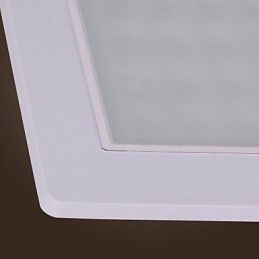 Plafonnier en plastique galvanisé de style mini contemporain moderne