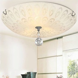 Plafonnier en cristal contemporain moderne pour chambre à coucher