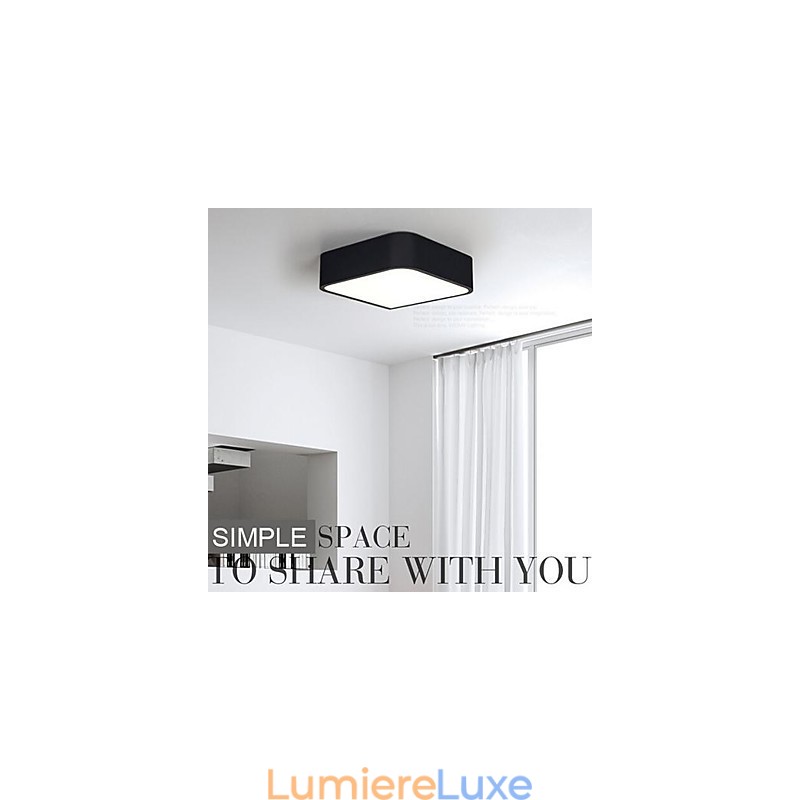 Plafonnier en métal de style contemporain et moderne